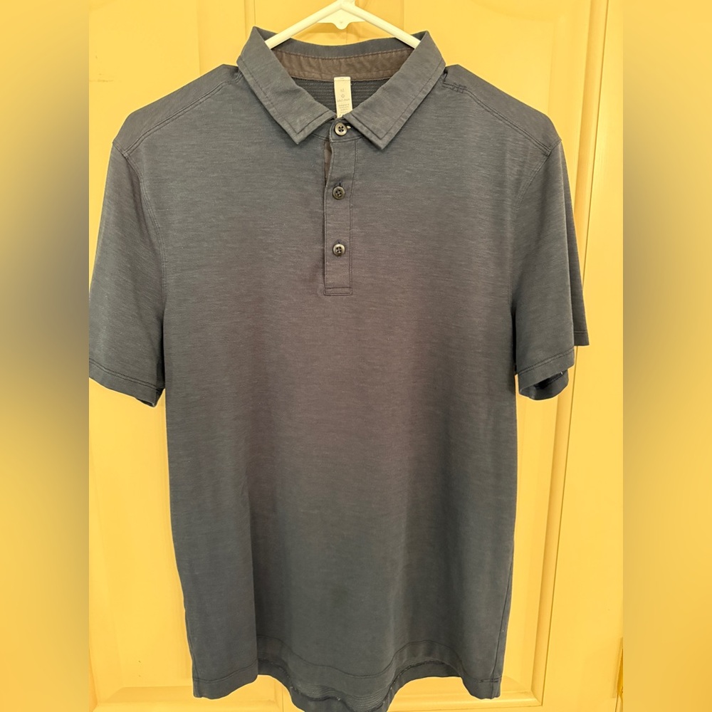 Lululemon Men’s Evolution Short Sleeve Polo | Size M | Navy Blue